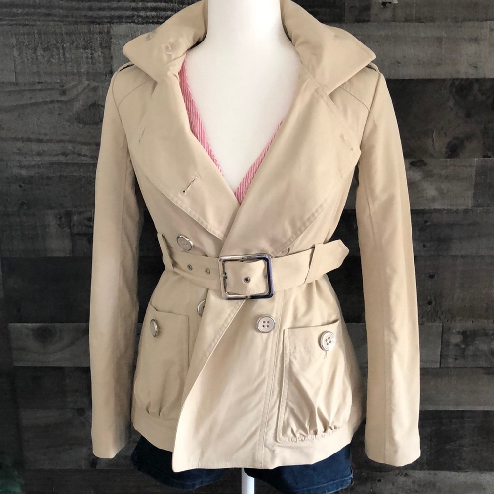 NY & Co Short Trench Coat